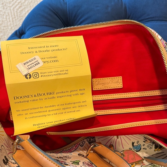 Dooney & Bourke Disney Sketch Weekender Bag - Picture 7 of 7